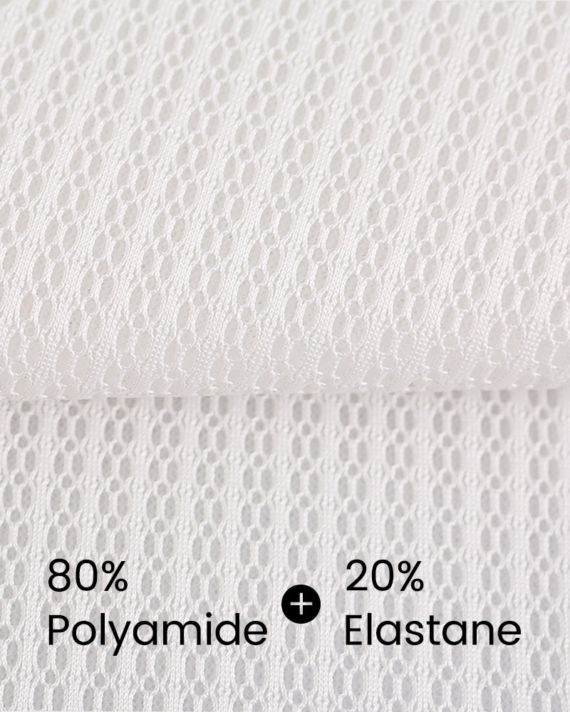 Deep Plunge Long Sleeve Beach Crochet Cover Up Dress