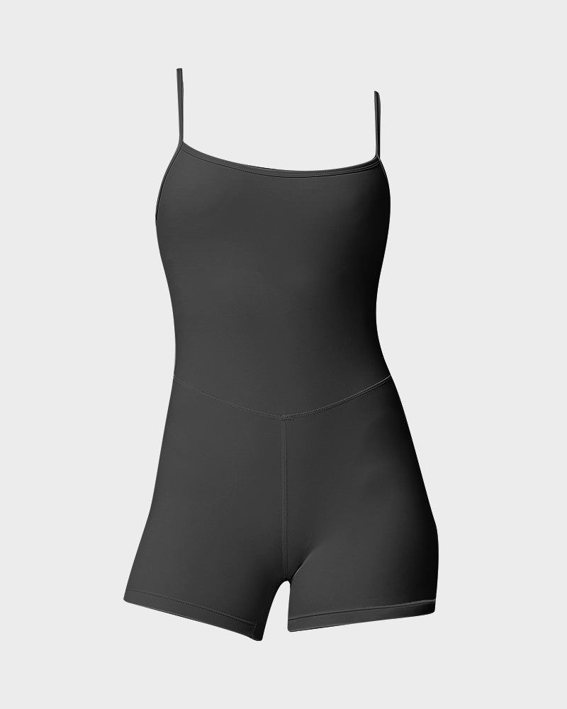 Lightweight Comfort Workout Jumpsuit Shorts