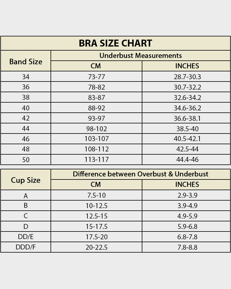 Push-Up Back Smoothing Bra - Black+Beige (2 PACK)