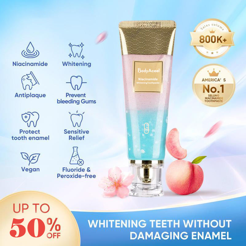 đ„Final 3 Hours: 60% OFF Nicotinamide Whitening Toothpaste