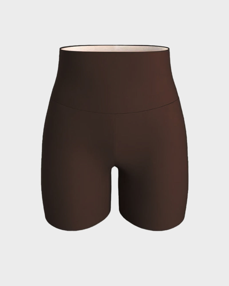 Lightweight Slimming High-Waist Yoga Shorts