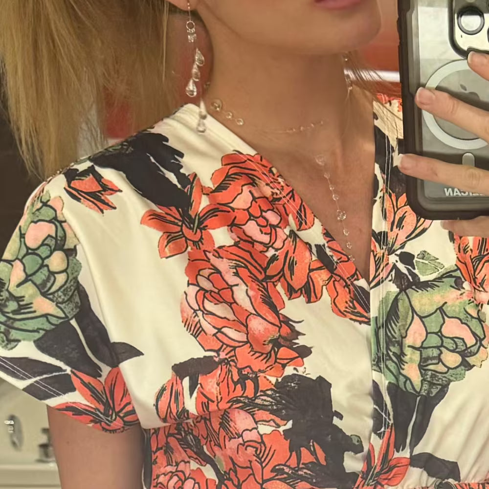 ✨49% OFF Today ✨Handmade Dewdrop Falling Rain Earring