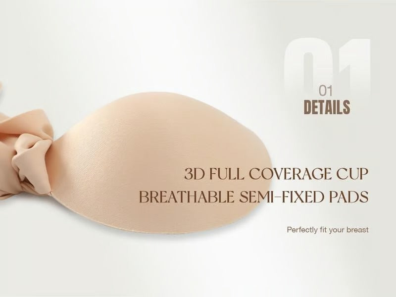 🎁Last Day Promotion 49% OFF✨Women's Wireless V-Neck Crossover Mesh Seamless Push-Up Bra⚡Super Fast Delivery⚡