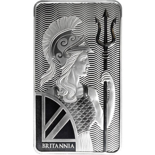 10 oz British Silver Britannia Bar