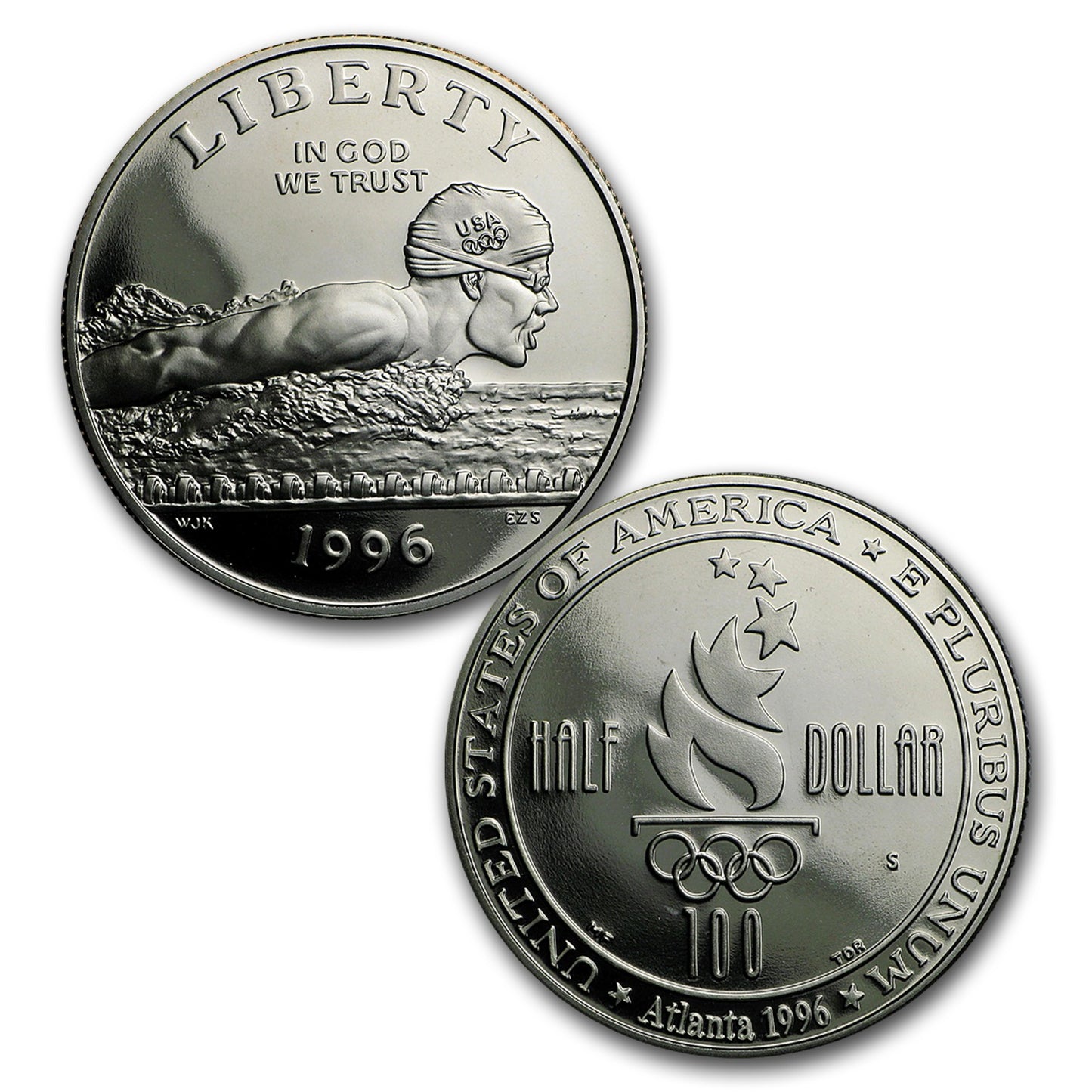 1996 4-Coin Commem Olympic Proof Set