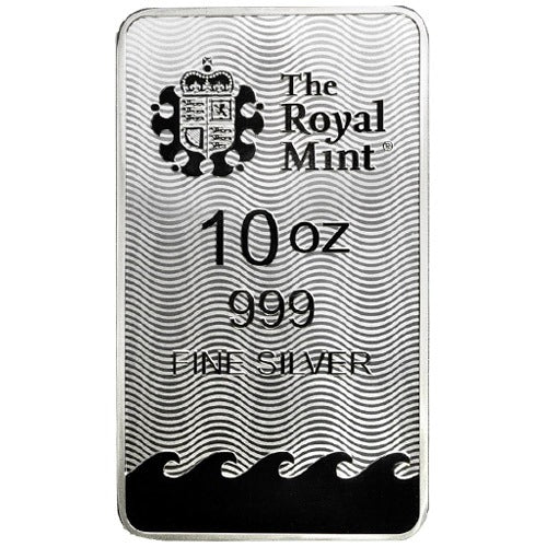 10 oz British Silver Britannia Bar