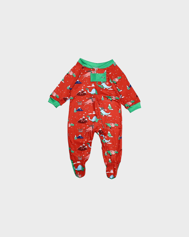Christmas Pattern Family Matching Pajama Set