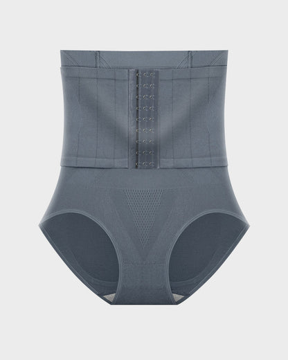 Double-Layer High Waist Tummy Control Shaping Panty