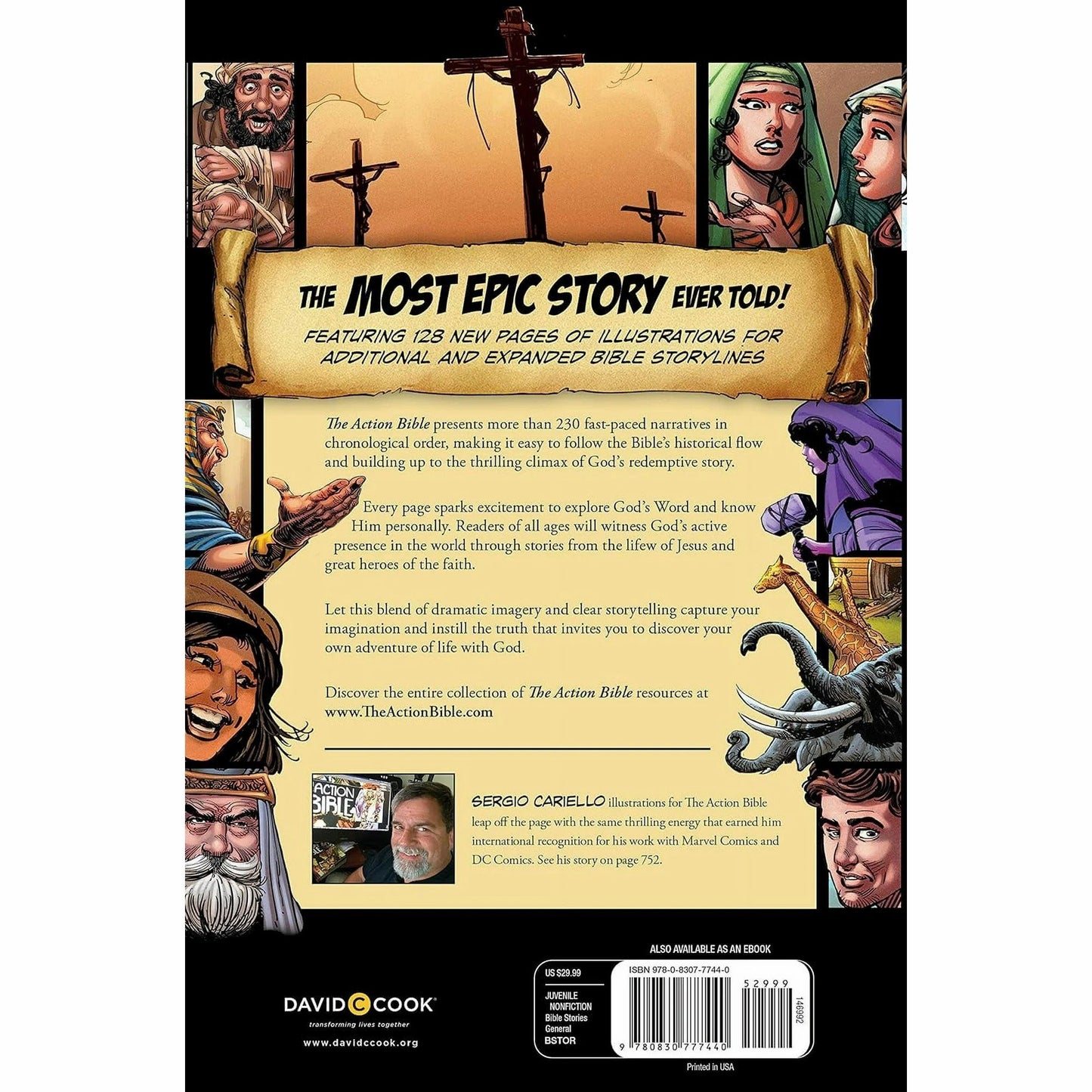 ⏰Last Day Promotion 49% OFF💖The Action Bible: God's Redemptive Story