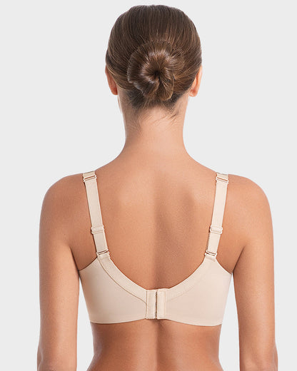 Deep V Push-Up Bra with Rhinestone Strap