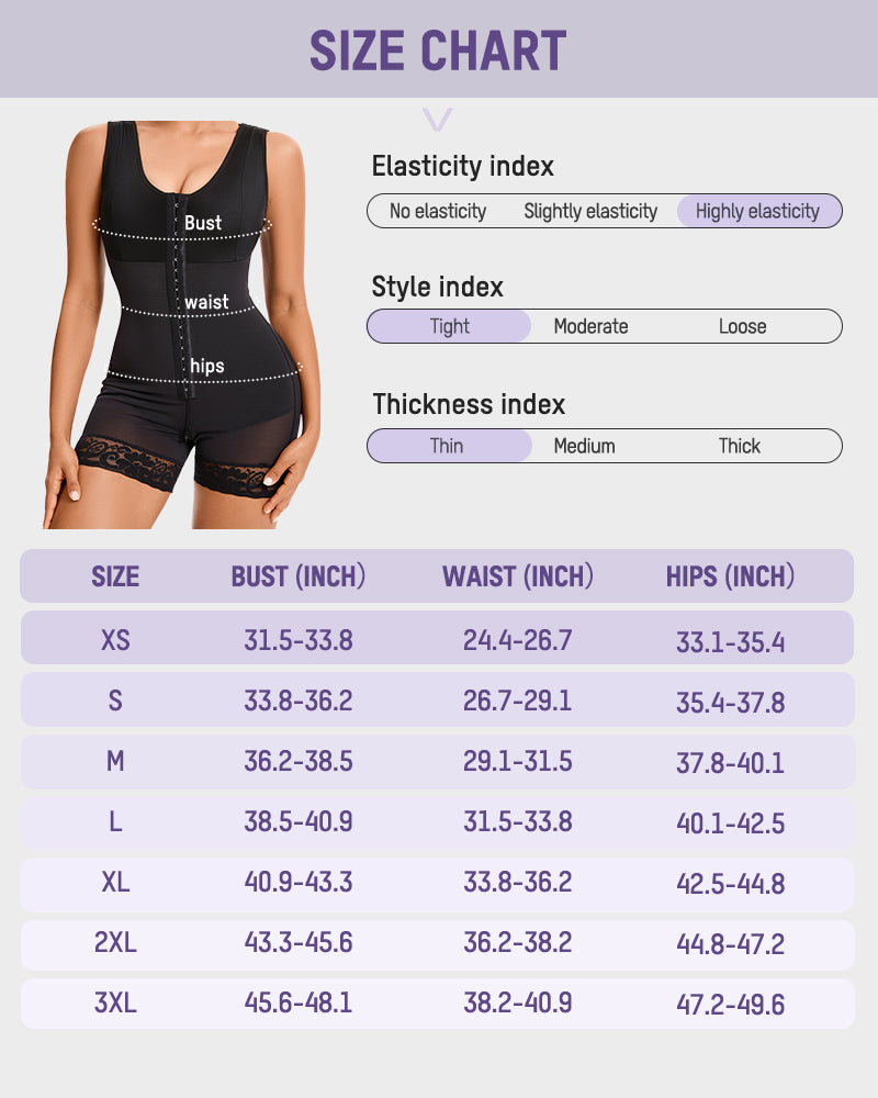 Extra Plus Size Shaper Bodysuit