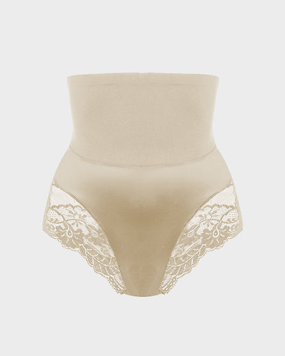 High-Waist Seamless Lace Shaping Panty (3 Pack)