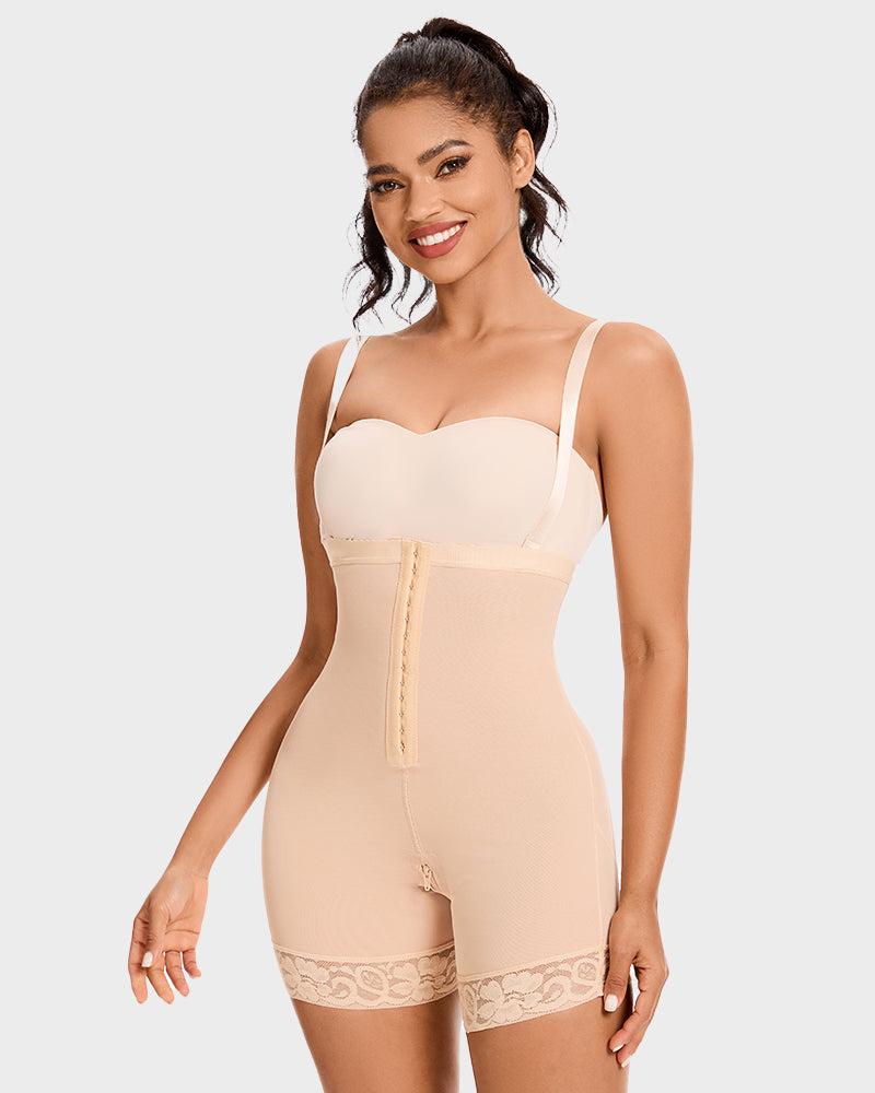Tummy Control Butt Lifter Bodysuit BBL Fajas