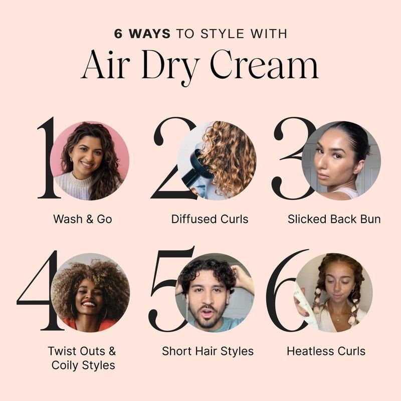 [Official Brand Store] - Complete Air Dry Cream (🌿Free of sulfates and color-stripping agents)