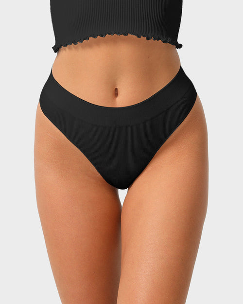 Everyday Comfort Seamless Low-Rise Thong (3 Pack)