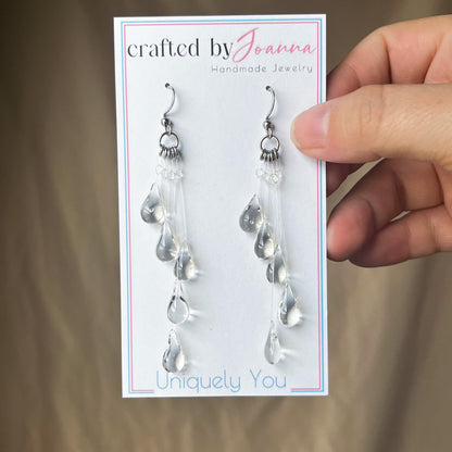 ✨49% OFF Today ✨Handmade Dewdrop Falling Rain Earring