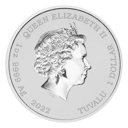 2022 1 oz James Bond 007 Fine Silver Coin-Brilliant Uncirculated