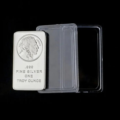 10 0z Silvertowne MintBuffalo Silver Bar