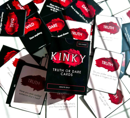 Kinky Truth or Dare, 100 Card Deck — LIMITED QUANTITY