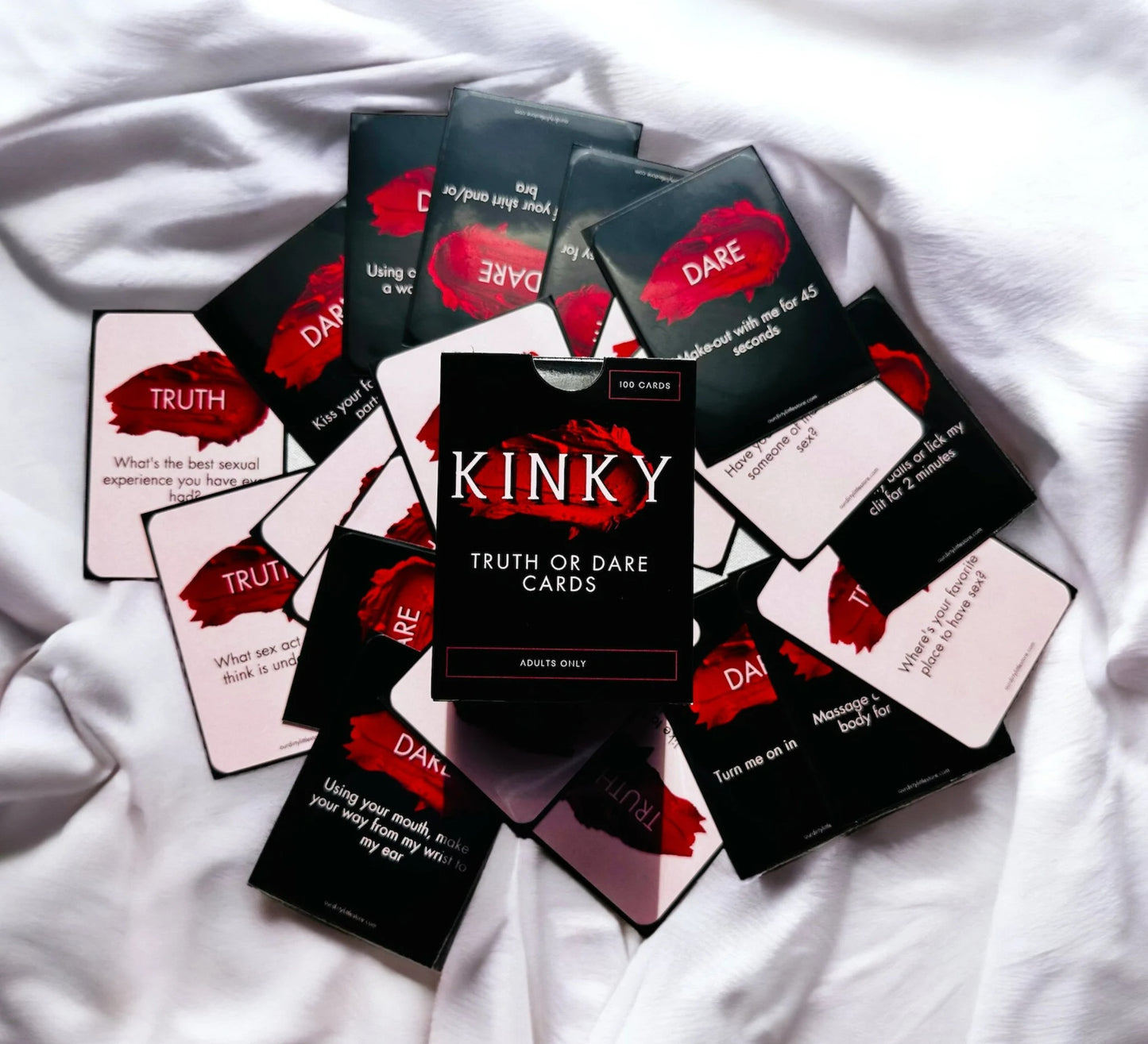 Kinky Truth or Dare, 100 Card Deck — LIMITED QUANTITY