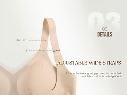 🎁Last Day Promotion 49% OFF✨Women's Wireless V-Neck Crossover Mesh Seamless Push-Up Bra⚡Super Fast Delivery⚡