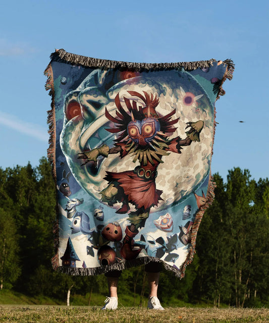 Hand Woven Blanket Retro Gaming Gift