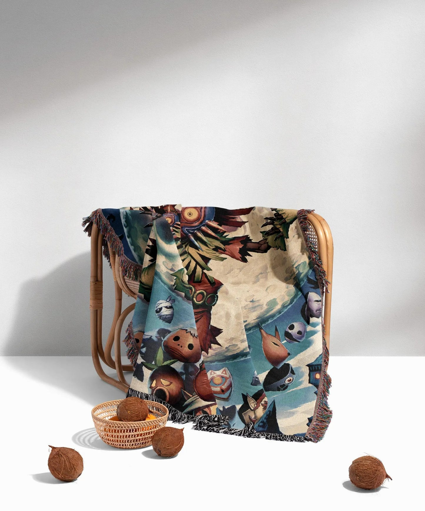 Hand Woven Blanket Retro Gaming Gift