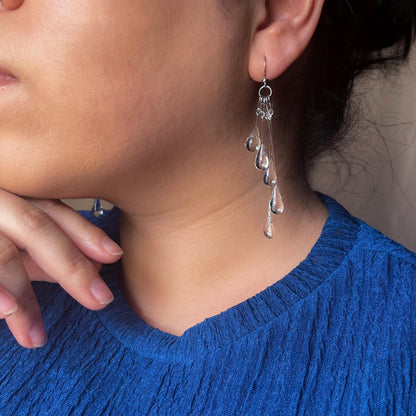 ✨49% OFF Today ✨Handmade Dewdrop Falling Rain Earring