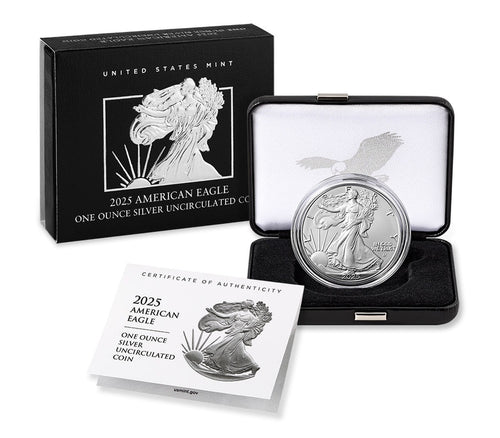 2025 American 1-Qunce Silver Eagle Brilliant Uncirculated