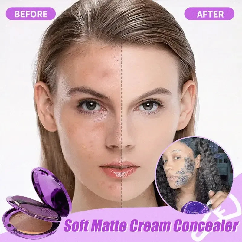 Evanesce Soft Matte Cream Concealer - All-Day Flawless Coverage