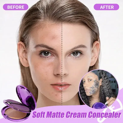 Evanesce Soft Matte Cream Concealer - All-Day Flawless Coverage