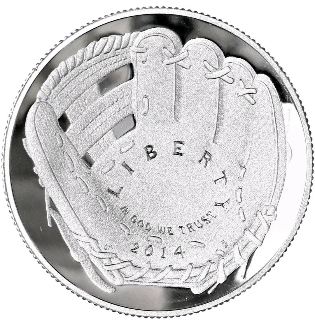 Us Mint 2014 Baseball Hall Of Game Coin