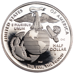 2025-S Marine Corps 250th Anniversary Clad Half Dollar