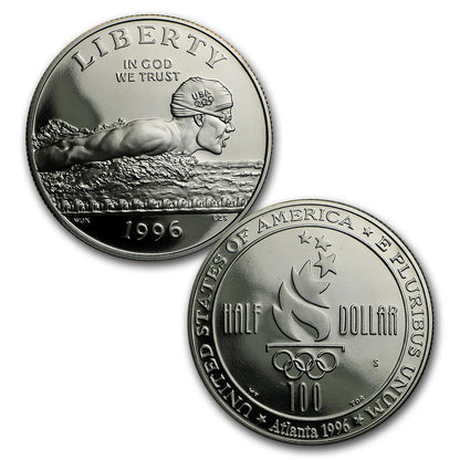 1996 4-Coin Commem Olympic Proof Set