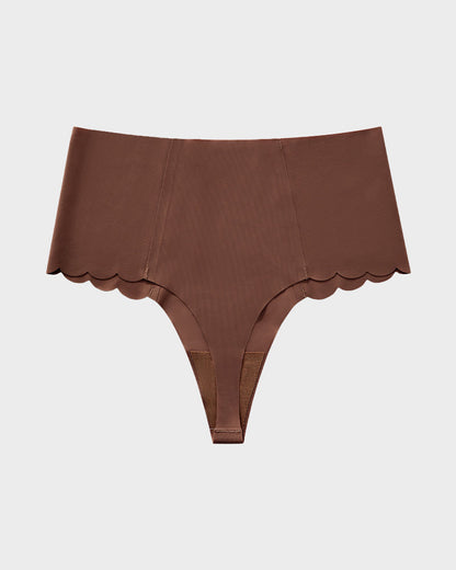 High-Rise Seamless Thong Panty (5 Pack)